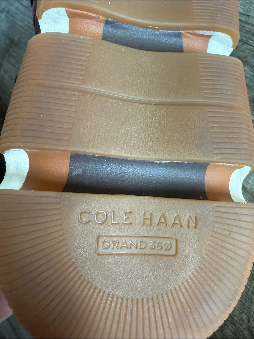 COLE HAAN Woven Brown Leather 4.ZERØGRAND Oxford‎ Sneakers 12M